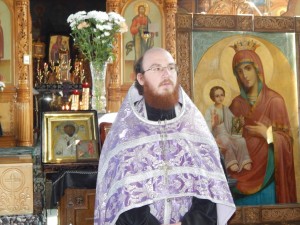 Проповедь после молебна. Благочинный 3-его Л-Кузнецкого благочиния иерей Сергий Чуковитов